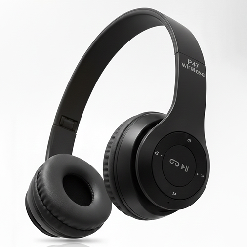 Fone De Ouvido Sem Fio Wireless Bluetooth P47 Headphone